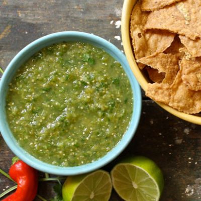 Tomatillo Green Chili Salsa