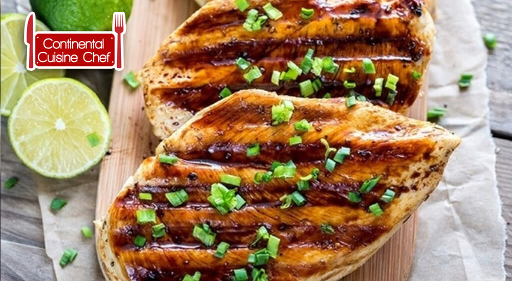 Grilled Chicken Breasts with Lime and Spices!