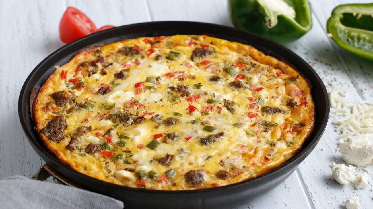 SAUSAGE AND POTATO CASSEROLE