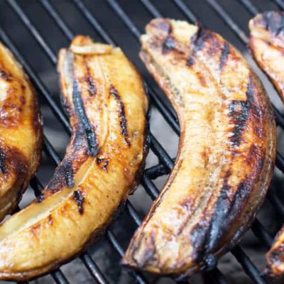 Barbecued plantains