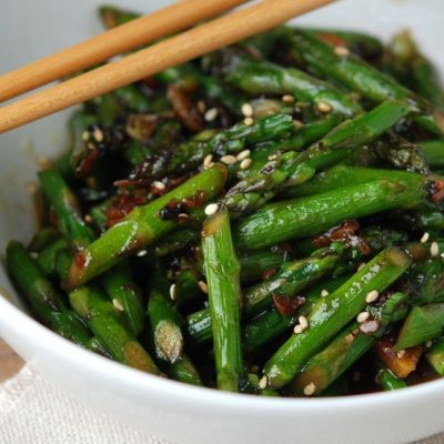 VEGETABLES WITH BLACK BEAN SAUCE