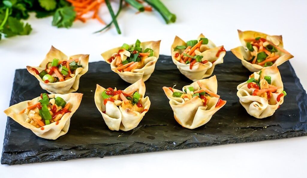 VEG WONTON RECIPE