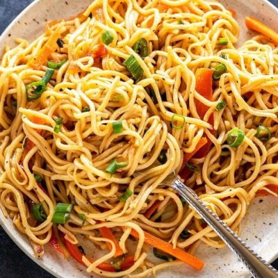 Whole Wheat Hakka Noodles Recipe