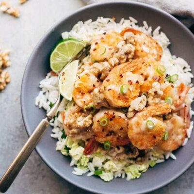 Honey and Walnut Shrimps Recipe