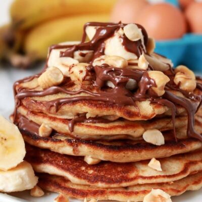 Nutella Banana Pancakes