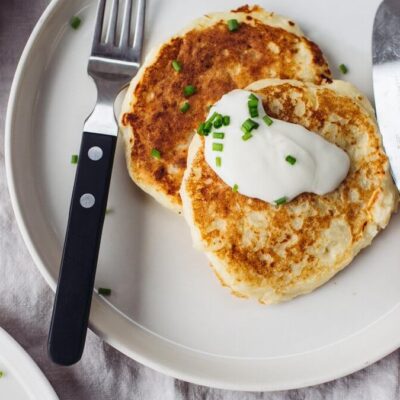 potato pancakes from mashed potatoes recipe