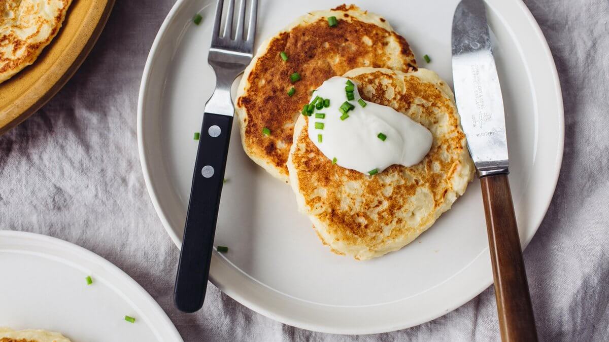 POTATO PANCAKES FROM MASHED POTATOES RECIPE