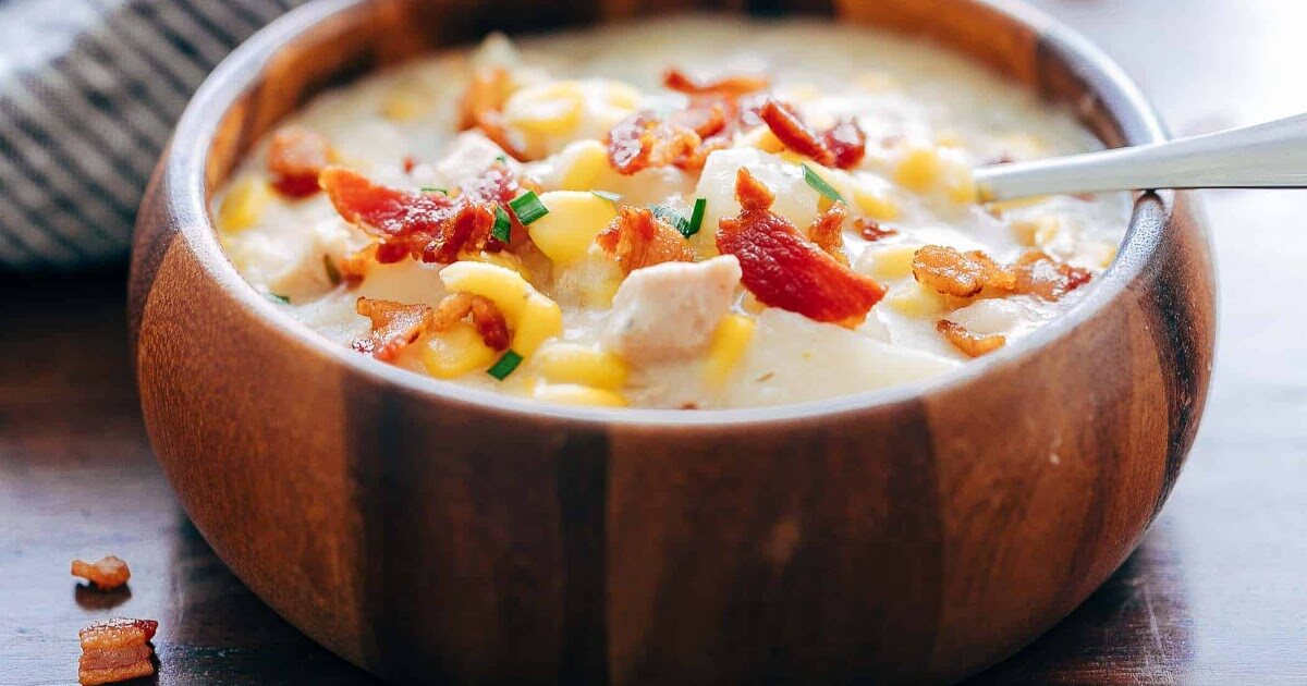 POTATO AND CORN SOUP RECIPE