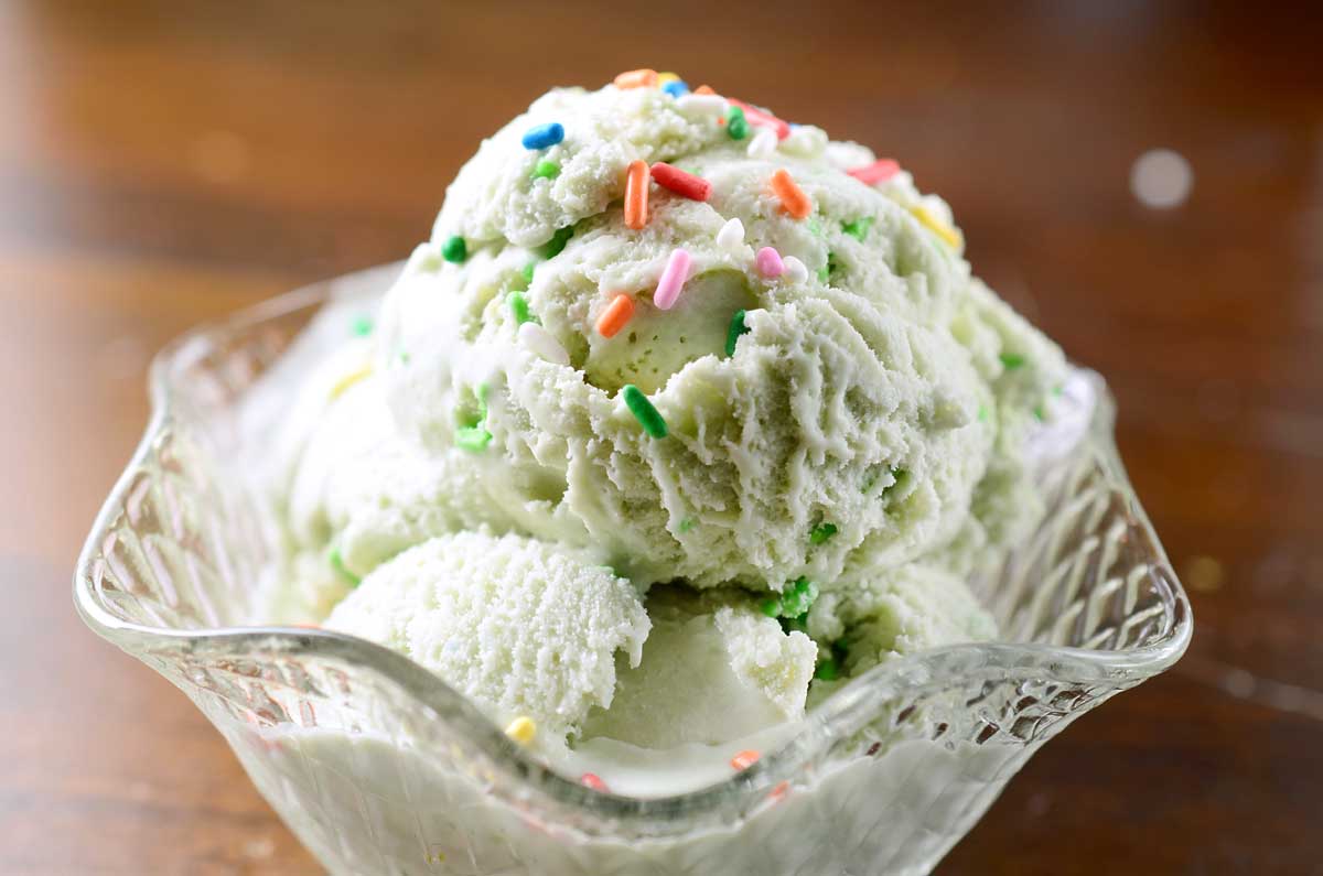 CAKE BATTER GELATO