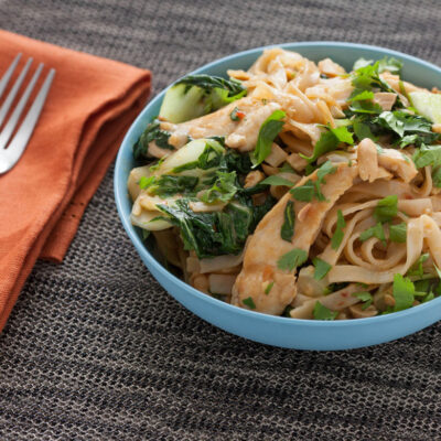 Stir-fried Thai-style tat soi